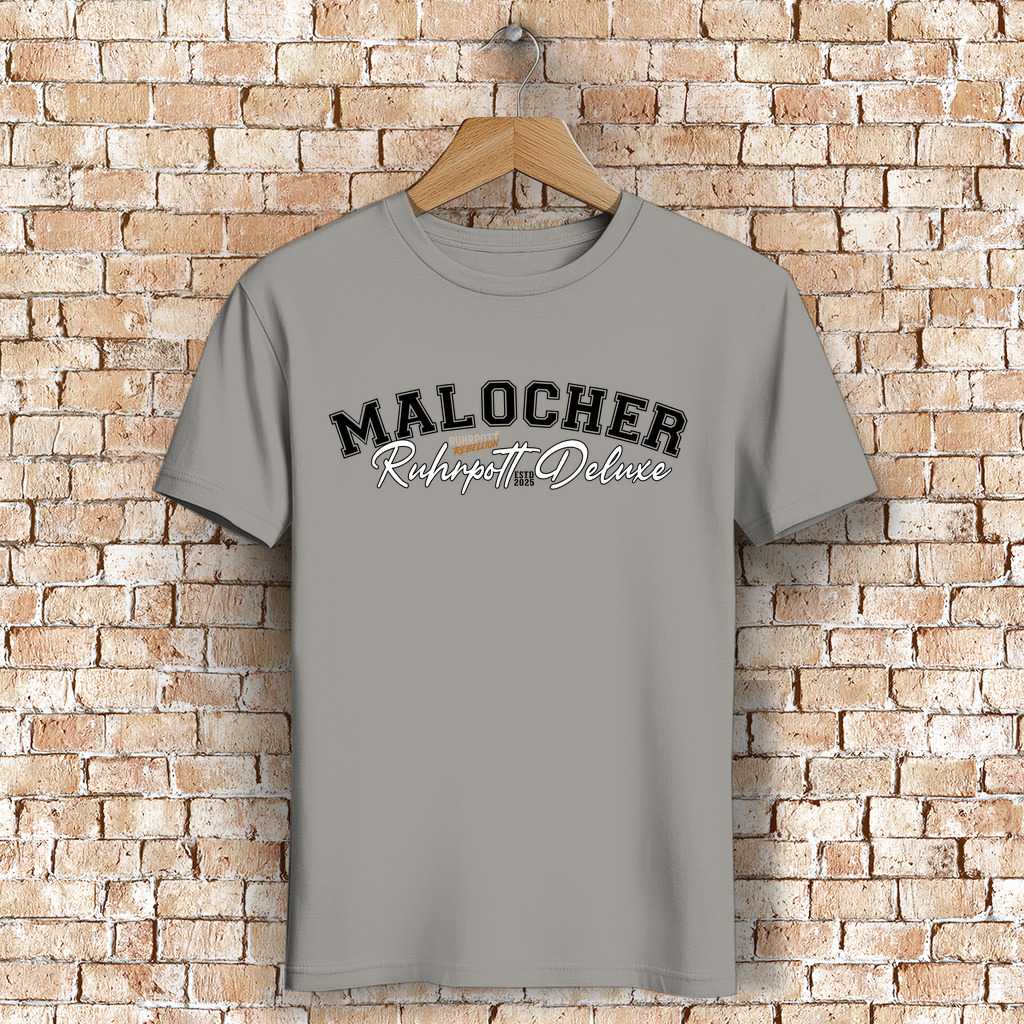 Herren Premium Bio T-Shirt Malocher Ruhrpott Delux