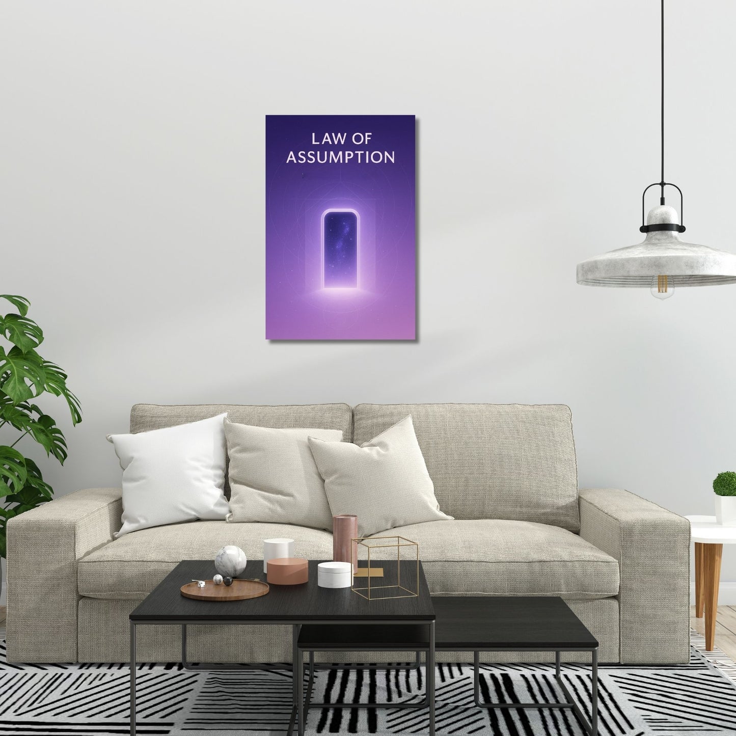 Meditations Poster Law of Assumption