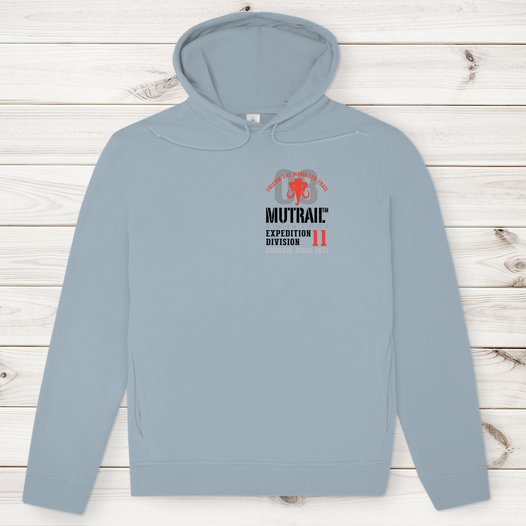 Herren Premium Bio Hoodie Follow the Mammoth Trail