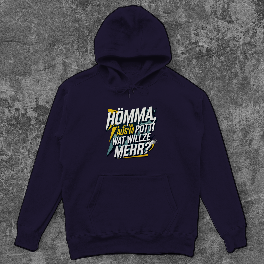 Unisex Oversize Hoodie Hömma, ich bin aus’m Pott!  Wat willze mehr?