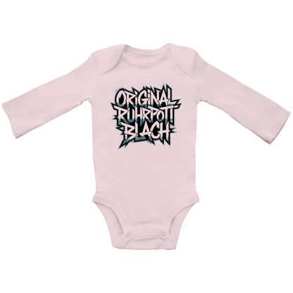 Kids Baby Bio Bodysuite Langarm Original Ruhrpott Blach