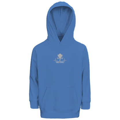 MUTRAIL™ Kinder Hoodie Vorderseite mit Mammut-Design