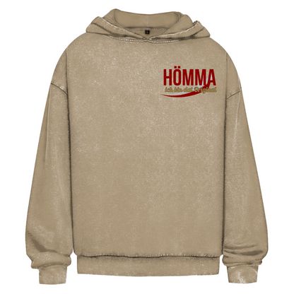 Oversize Washed Hoodie Hömma, ich bin dat Original