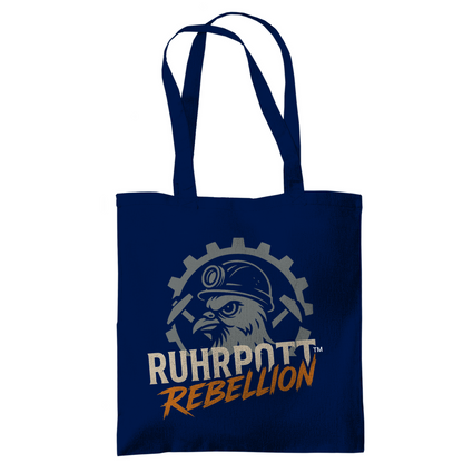 Ruhrpott Rebellion™ Tragetasche – Baumwolle Schwarz
