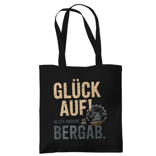 Baumwolltasche Ruhrgebiet mit Glück Auf Print
