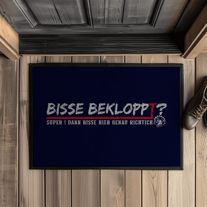 Lustige Türmatte Ruhrpott Spruch für Eingang