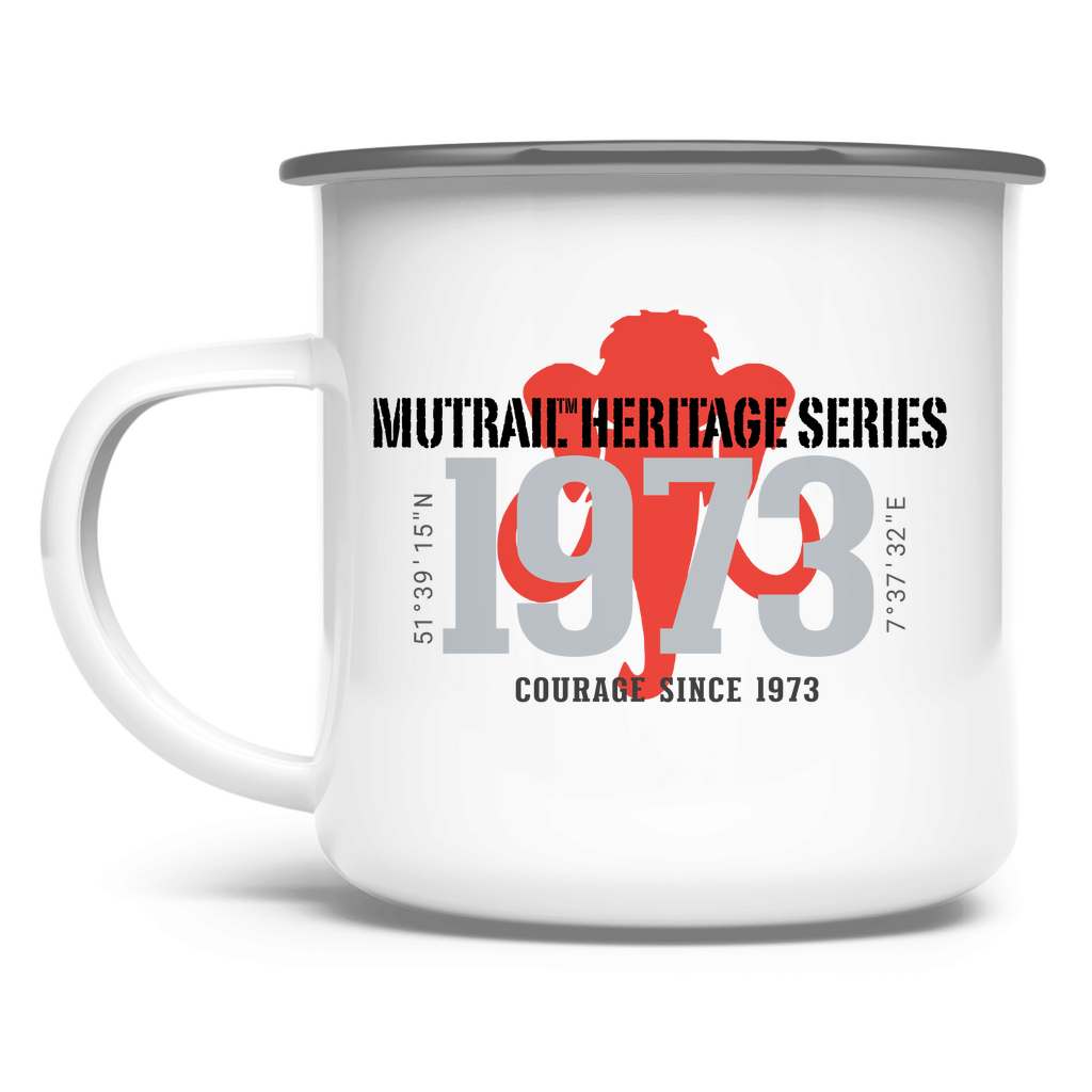 Emaille Tasse Mutrail Heritage Series