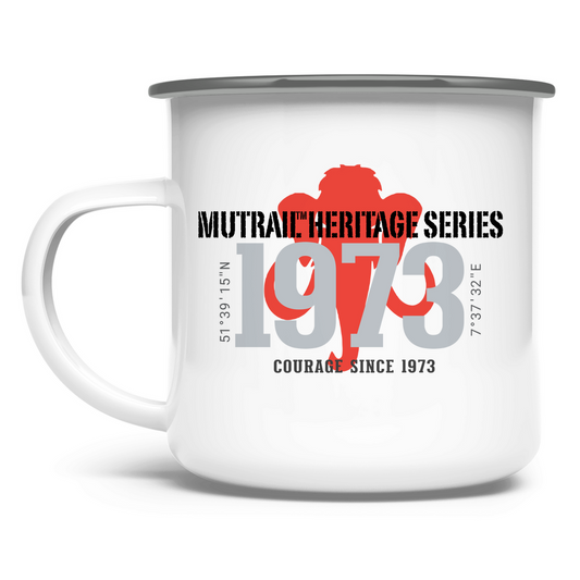 Emaille Tasse Mutrail Heritage Series