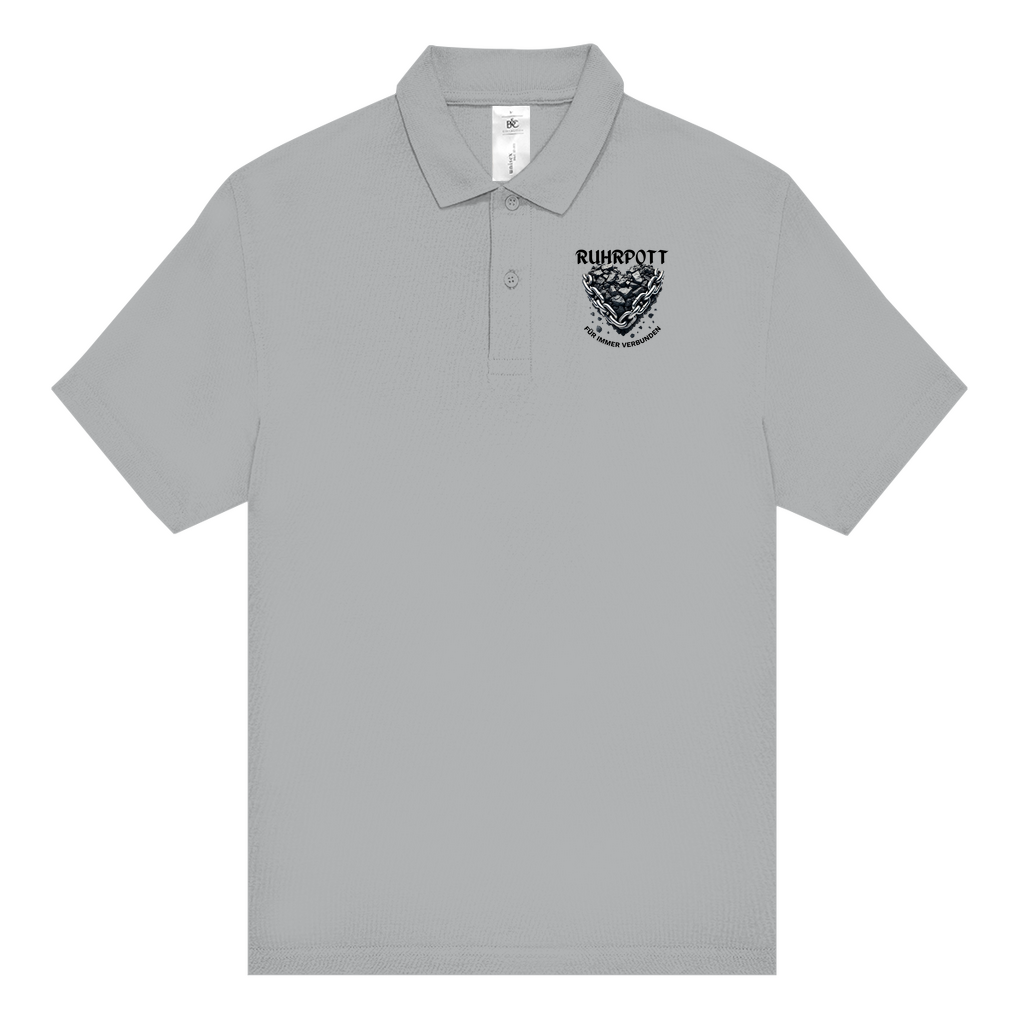 Unisex Poloshirt – Ruhrpott Kohlen Herz