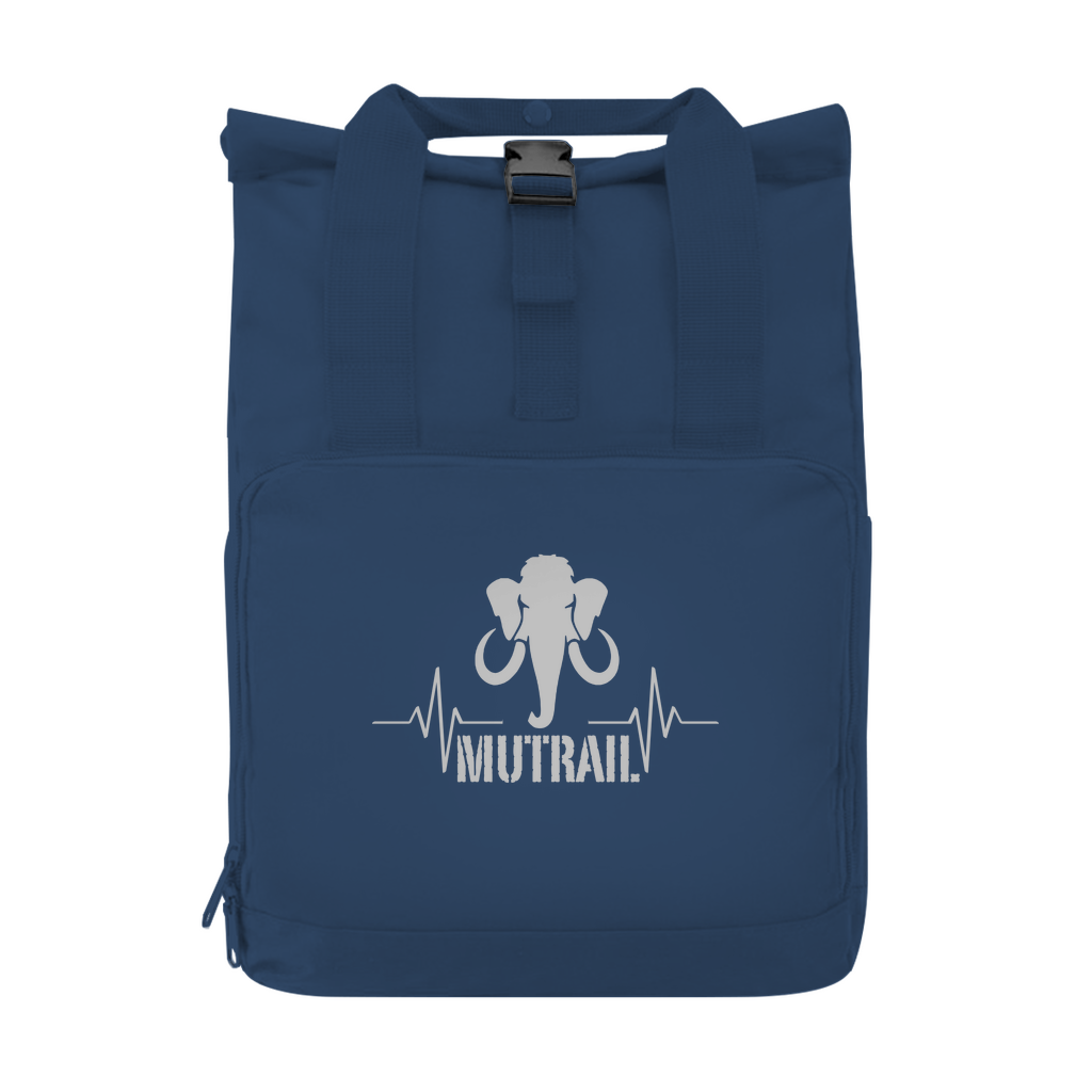 MUTRAIL™ Rucksack mit Seitentasche und Rollverschluss