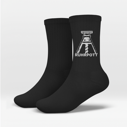 Socken Ruhrpott Förderturm