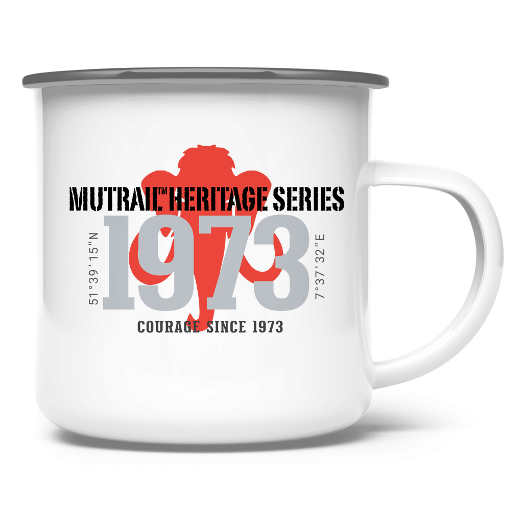 Emaille Tasse Mutrail Heritage Series