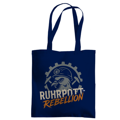 Ruhrpott Rebellion™ Tragetasche – Baumwolle Schwarz