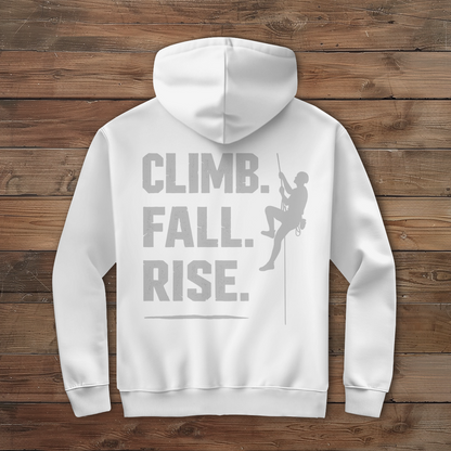 Mutrail Herren Premium Bio T-Shirt Climb Fall Rise