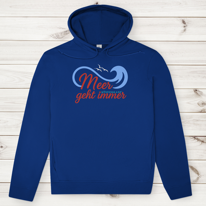 Herren Premium Bio Hoodie Meer geht immer Küstenglanz
