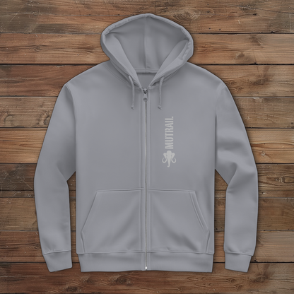 Herren Zipper Hoodie Fear Less. Live More