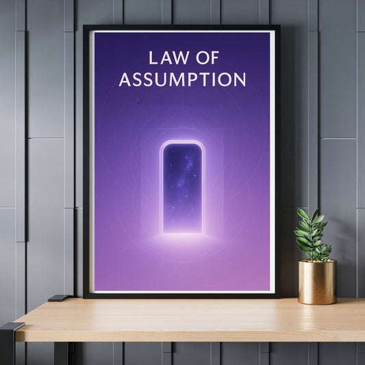 Meditations Poster Law of Assumption