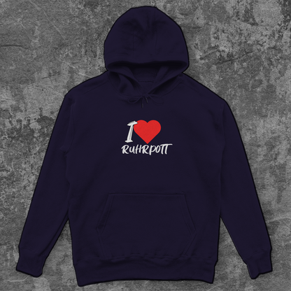 Unisex Oversize Hoodie I love Ruhrpott