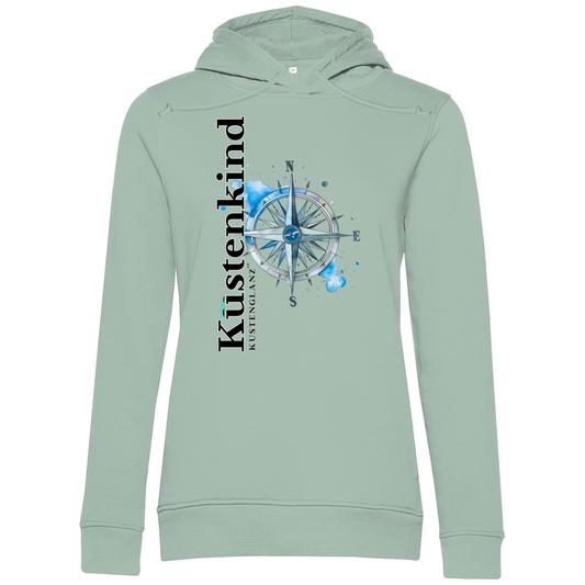 Damen Premium Bio Hoodie Küstenkind