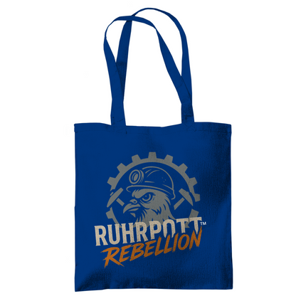 Ruhrpott Rebellion™ Tragetasche – Baumwolle Schwarz