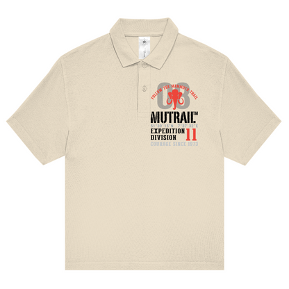 Unisex Poloshirt Follow the Mammoth Trail