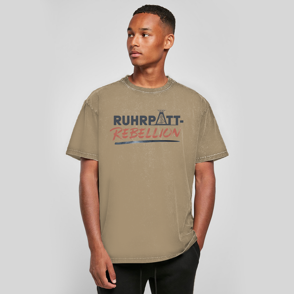 Oversize Washed T-Shirt Ruhrpott Rebellion