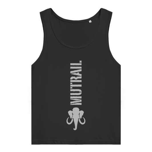 MUTRAIL™ Core Line Damen Premium Bio Tank Top in Schwarz