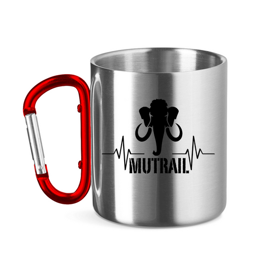 MUTRAIL™ Edelstahltasse mit Karabinergriff