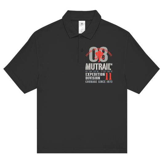 Unisex Poloshirt Follow the Mammoth Trail