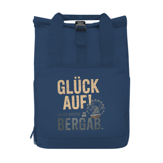 Stylischer Ruhrpott Rucksack aus recyceltem Material