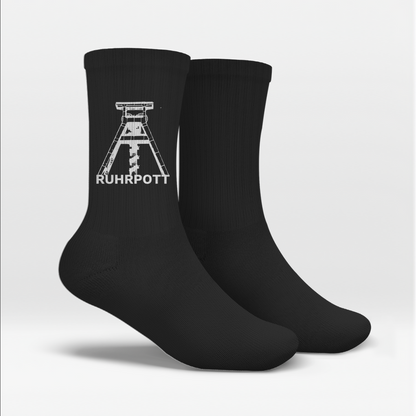 Socken Ruhrpott Förderturm