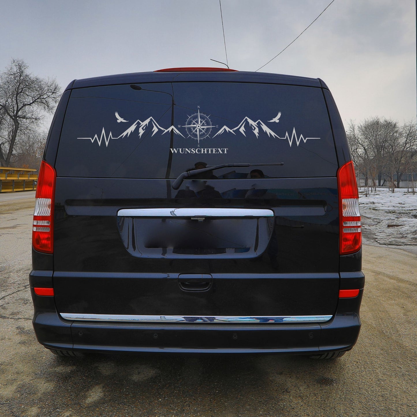 Vinyl Aufkleber mit Wunschtext – personalisiert bis 140 cm