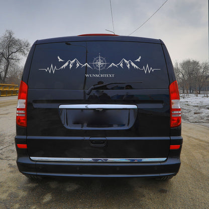 Vinyl Aufkleber mit Wunschtext – personalisiert bis 140 cm