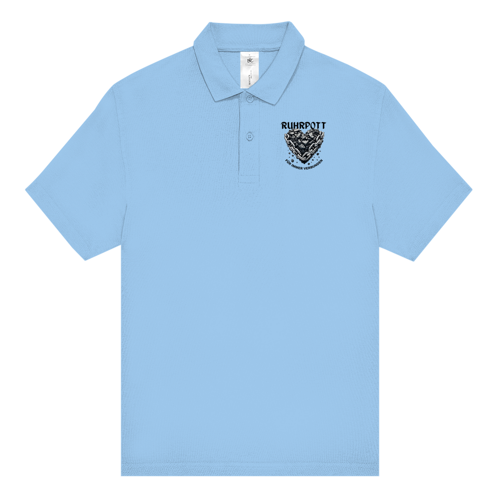Unisex Poloshirt – Ruhrpott Kohlen Herz