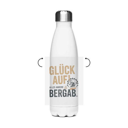 Ruhrpott Isolierflasche Edelstahl – Spruch Trinkflasche