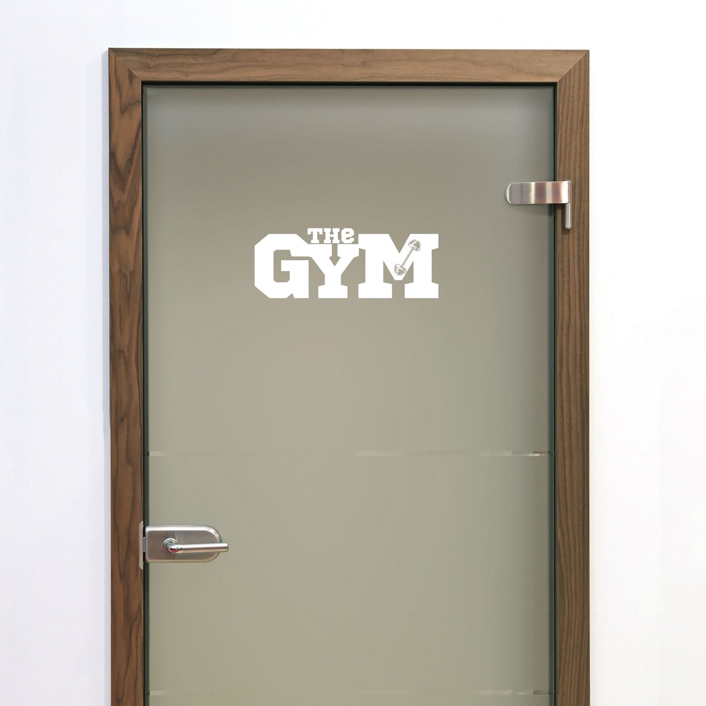 The GYM Wandaufkleber - Wanddekoration für den Fitnessraum