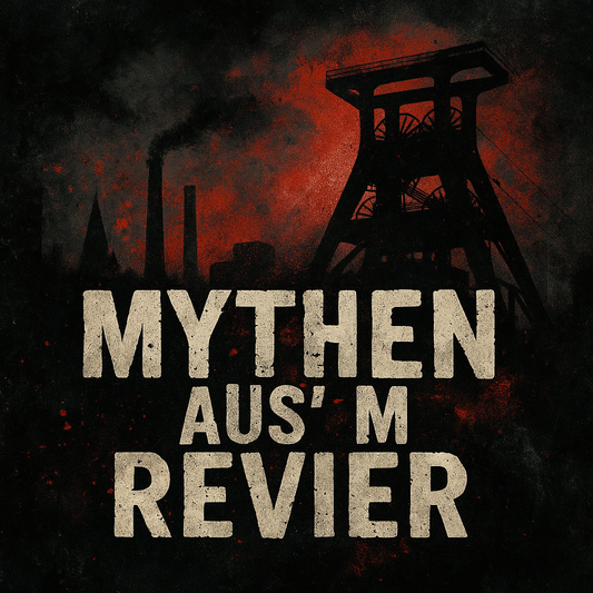 CD-Cover zu „Mythen aus’m Revier“ – Deutschrap aus dem Ruhrpott