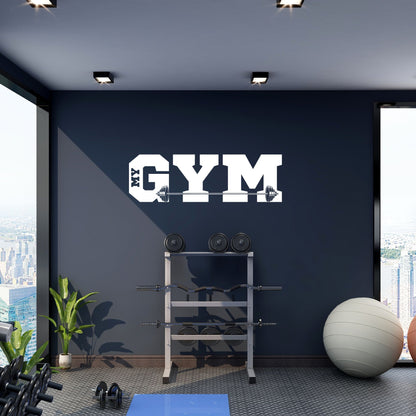 Fitnessstudio Vinyl Aufkleber - Inspirierende Wandtattoos für dein Home Gym