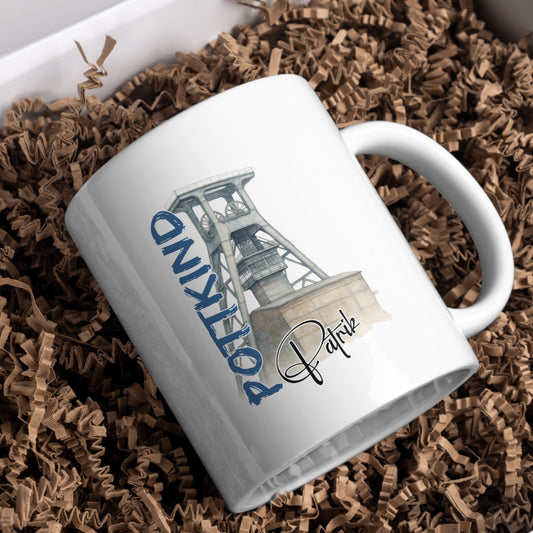 Personalisierte Tasse Pottkind Pottmädchen Pottjunge – Keramiktasse mit Wunschname
