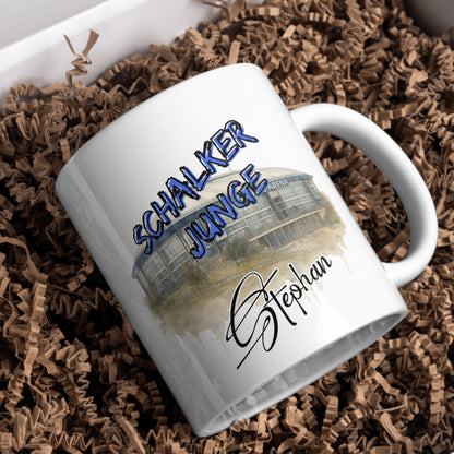 Keramiktasse Schalker Junge oder Mädchen