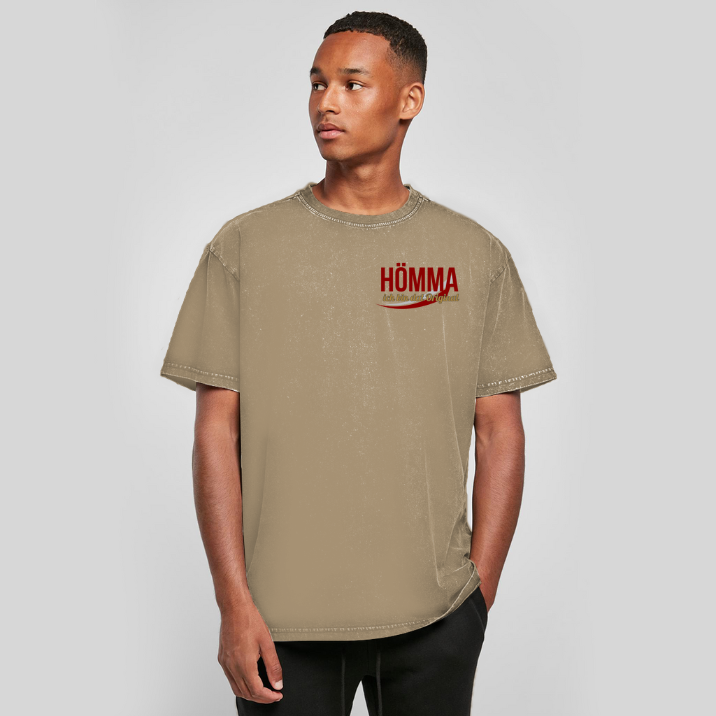 Oversize Washed T-Shirt Hömma, ich bin dat Original