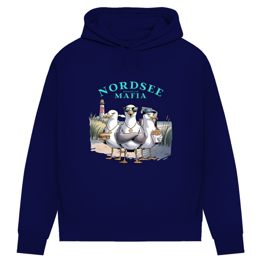 Damen Premium Bio Hoodie Nordsee Mafia