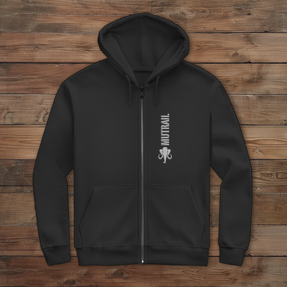 Herren Zipper Hoodie Fear Less. Live More
