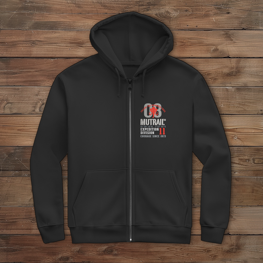 Herren Zipper Hoodie Follow the Mammoth Trail
