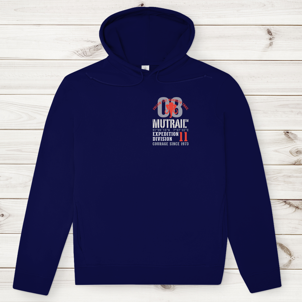 Herren Premium Bio Hoodie Follow the Mammoth Trail