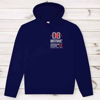 Herren Premium Bio Hoodie Follow the Mammoth Trail