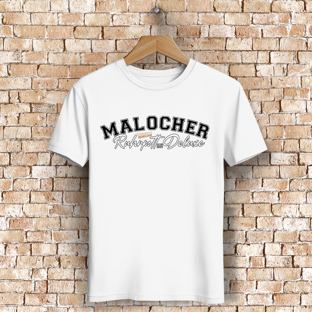 Herren Premium Bio T-Shirt Malocher Ruhrpott Delux
