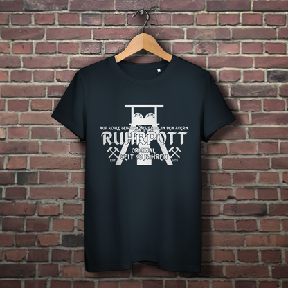 Damen Premium Bio T-Shirt Ruhrpott Original personalisiert Geburtstag