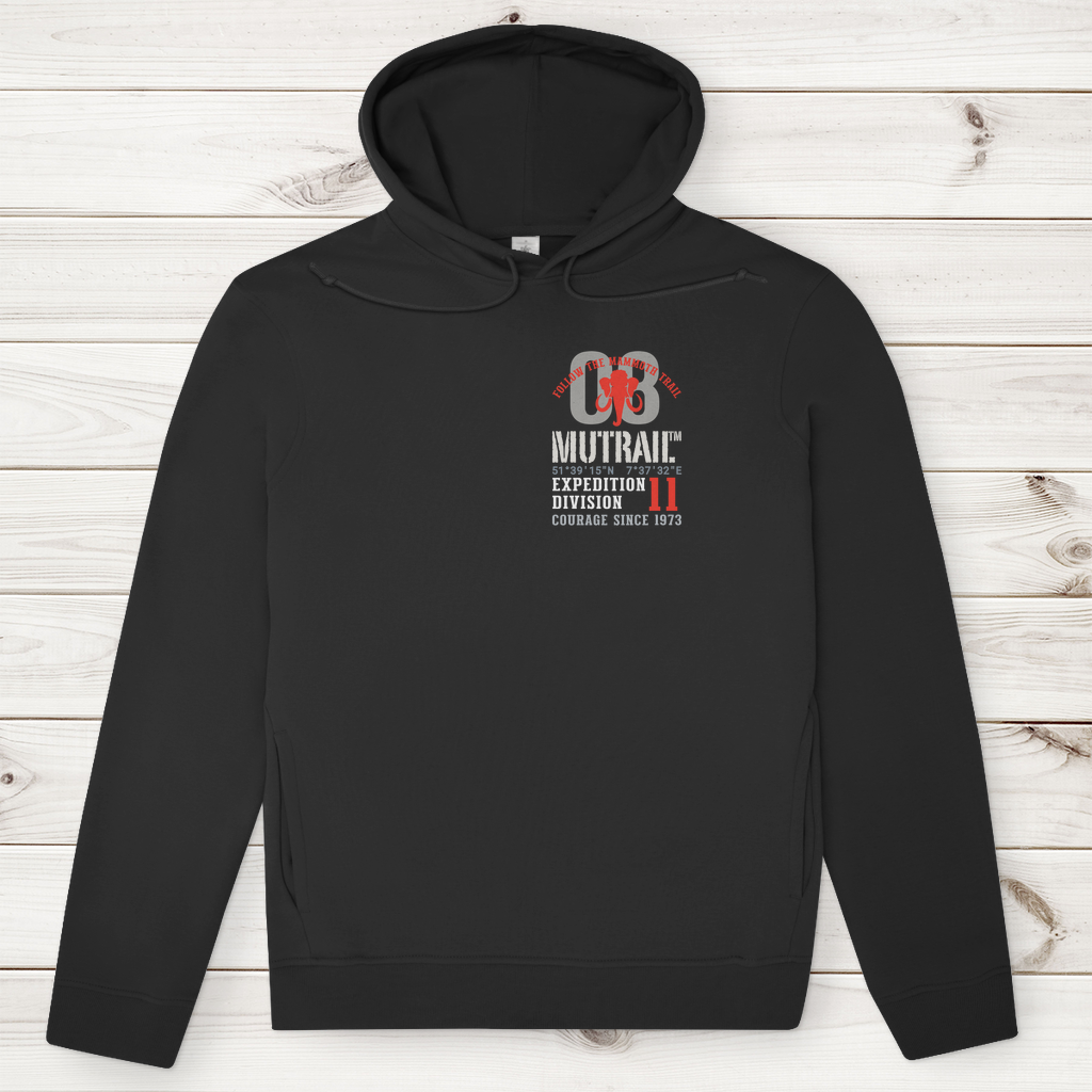 Herren Premium Bio Hoodie Follow the Mammoth Trail