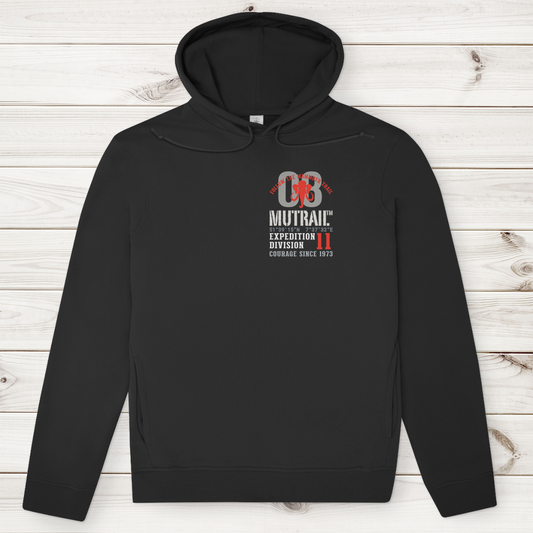 Herren Premium Bio Hoodie Follow the Mammoth Trail